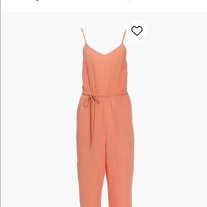 Madewell Gauze Tie-Waist Jumpsuit